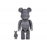 Набор фигурок (7см и 28см) Bearbrick The British Museum (The Rosetta Stone) 100% & 400% Set
