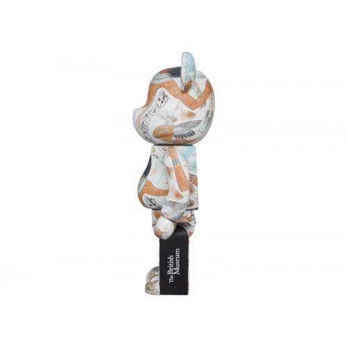 Оригинальный набор фигурок Bearbrick The British Museum (Tomb-Painting of Nebamun) 100% & 400% Set - 7см и 28см