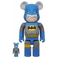 Bearbrick The Dark Knight Returns Batman TDKR Blue 100% & 400% Set
