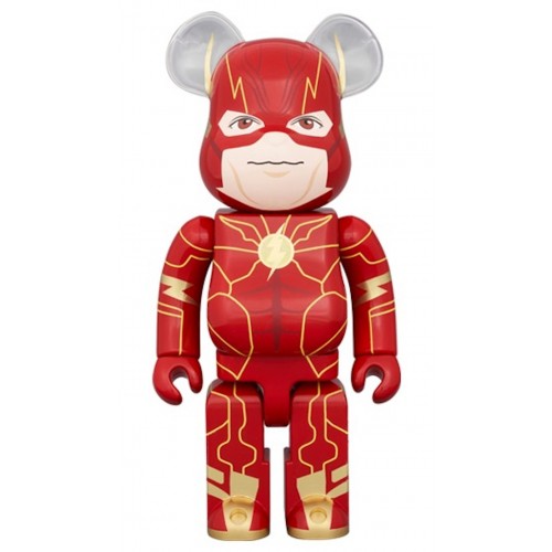 Оригинальная фигурка Bearbrick The Flash 400% - 28см