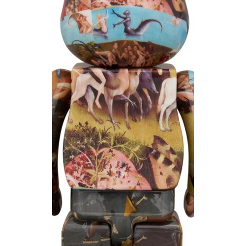 Оригинальная фигурка Bearbrick The Garden Of Earthly Delights Triptych 400% - 28см