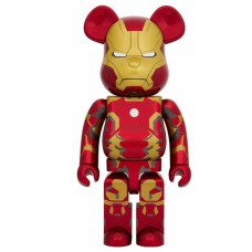 Большая фигурка (70см) Bearbrick The Infinity Saga Iron Man Mark 43 1000%