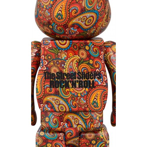 Оригинальный набор фигурок Bearbrick The Street Sliders RockNRoll Amplifier 100% & 400% Set - 7см и 28см