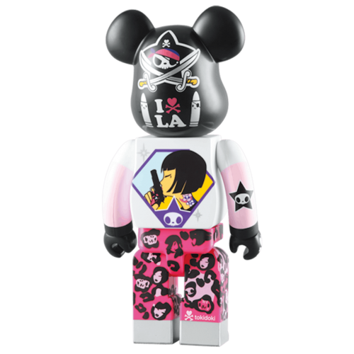 Оригинальная фигурка Bearbrick Tokidoki 2nd 400% Multi - 28см