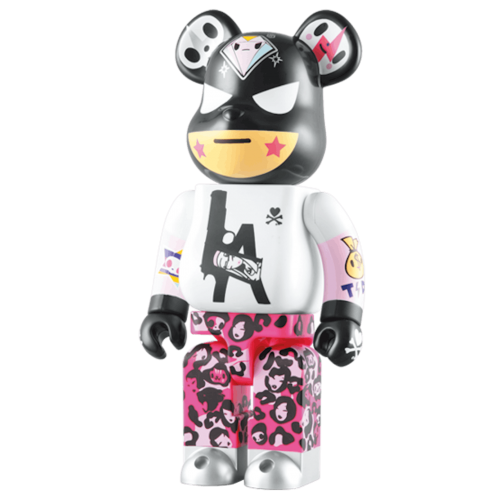 Оригинальная фигурка Bearbrick Tokidoki 2nd 400% Multi - 28см