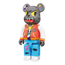 Фигурка (28см) Bearbrick Tokidoki Wolf 400% Multi