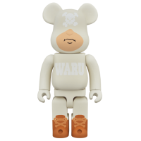 Фигурка (28см) Bearbrick Tokyo Tribe Waru 400% White