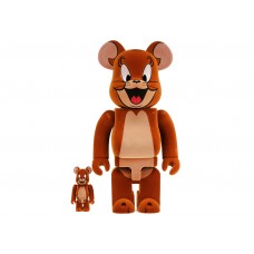 Набор фигурок (7см и 28см) Bearbrick Tom and Jerry: Jerry Flocky 100% & 400% Set