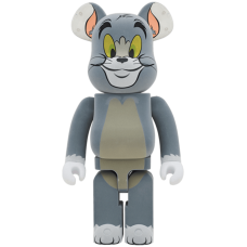 Большая фигурка (70см) Bearbrick Tom and Jerry: Tom Flocky 1000%