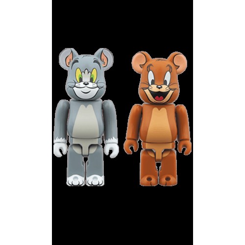 Маленькая фигурка Bearbrick Tom & Jerry 2 Pack 100% Multi  - 7см.