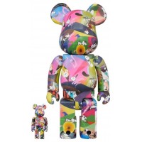 Bearbrick Tomokazu Matsuyama x Peanuts 100% & 400% Set