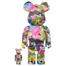 Bearbrick Tomokazu Matsuyama x Peanuts 100% & 400% Set