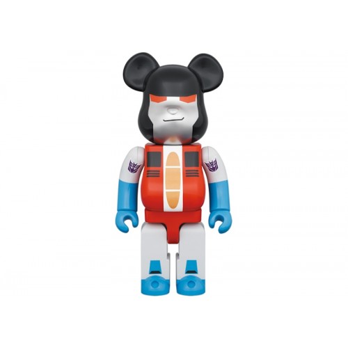 Оригинальная большая фигурка Bearbrick Transformers Starscream 1000% - 70см