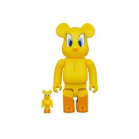 Набор фигурок (7см и 28см) Bearbrick Tweety 100% & 400% Set