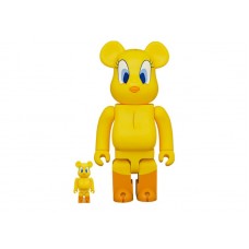 Набор фигурок (7см и 28см) Bearbrick Tweety 100% & 400% Set