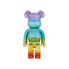 Большая фигурка (70см) Bearbrick UFO Alan Smithee Film Light Up 1000% Multi Chrome