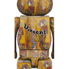 Bearbrick Van Gogh Museum Courtesan (after Eisen) 100% & 400% Set