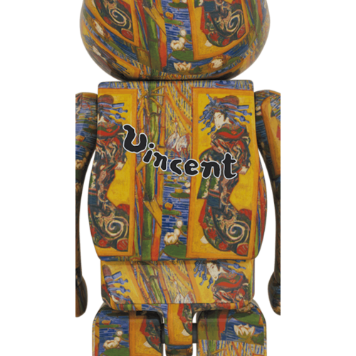 Оригинальная большая фигурка Bearbrick Van Gogh Museum Courtesan (after Eisen) 1000% - 70см