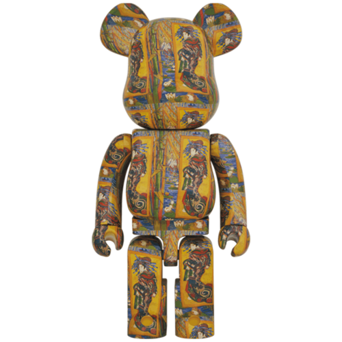 Оригинальная большая фигурка Bearbrick Van Gogh Museum Courtesan (after Eisen) 1000% - 70см