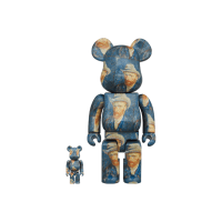 Набор фигурок (7см и 28см) Bearbrick Van Gogh Museum Self Portrait 100% & 400% Set