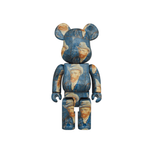 Оригинальная большая фигурка Bearbrick Van Gogh Museum Self Portrait 1000% - 70см