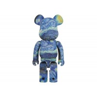 Большая фигурка (70см) Bearbrick Vincent van Gogh The Starry Night 1000%