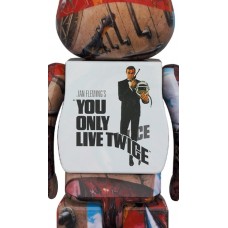 Bearbrick x 007 You Only Live Twice 100% & 400% Set