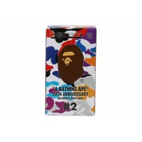 Bearbrick x A Bathing Ape 28th Anniversary Camo #2 100% Grey