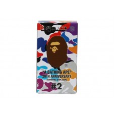 Bearbrick x A Bathing Ape 28th Anniversary Camo #2 100% Purple/Blue/Orange