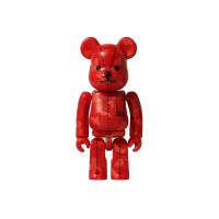 Bearbrick x A Bathing Ape 28th Anniversary Camo #3 100% Red