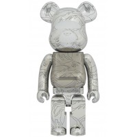 Большая фигурка (70см) Bearbrick x AAPE by A Bathing Ape 10th Anniversary 1000%