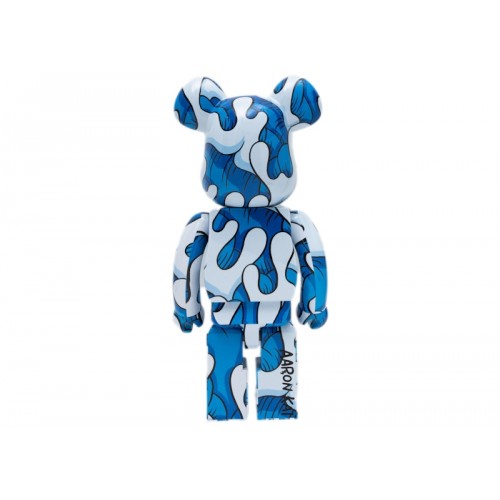 Оригинальная большая фигурка Bearbrick x Aaron Kai Waves DesignerCon 2022 Exclusive 1000% - 70см