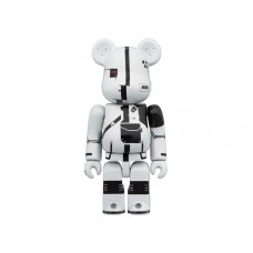 Bearbrick x Acronym 100% & 400% Set White Chrome