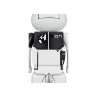 Bearbrick x Acronym 100% & 400% Set White Chrome