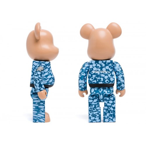 Оригинальный набор фигурок Bearbrick x ALBINO & PRETO x STASH 100% & 400% Set - 7см и 28см