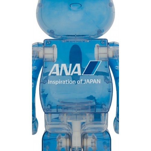 Оригинальная большая фигурка Bearbrick x ANA Original Blue Sky 1000% - 70см