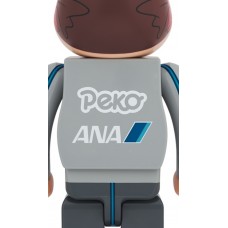 Bearbrick x ANA Original Poco-chan & Peko-chan Captain 1000% Set