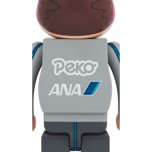 Оригинальная большая фигурка Bearbrick x ANA Original Poco-chan & Peko-chan Captain 1000% Set - 70см