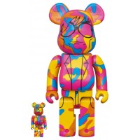 Набор фигурок (7см и 28см) Bearbrick x Andy Warhol (Special) 100% & 400% Set Multi