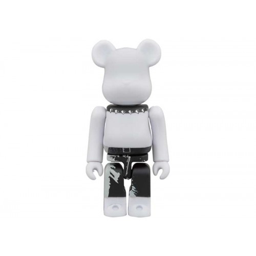 Оригинальный набор фигурок Bearbrick x Andy Warhol x The Rolling Stones (Sticky Fingers) 100% & 400% Set - 7см и 28см