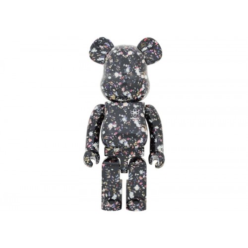 Оригинальная большая фигурка Bearbrick x Anever 1000% Black - 70см