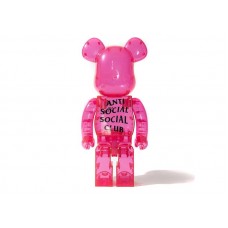 Большая фигурка (70см) Bearbrick x Antisocial Social Club 1000% Pink