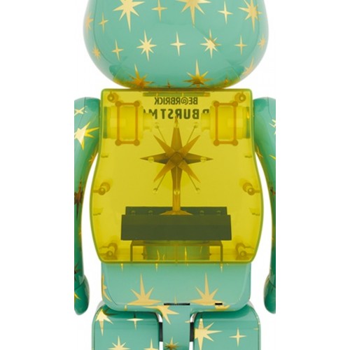 Оригинальная большая фигурка Bearbrick x Asami Matsumura Star Burst Magic 1000% - 70см