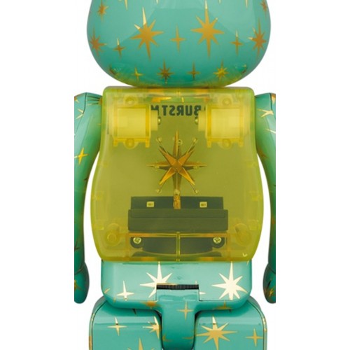 Оригинальная фигурка Bearbrick x Asami Matsumura Star Burst Magic 400% - 28см