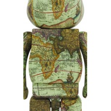 Bearbrick x atmos Aged Map 1000%