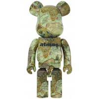 Bearbrick x atmos Aged Map 1000%