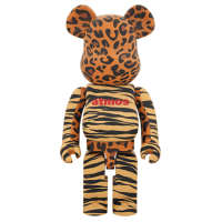 Bearbrick x Atmos Animal Print 1000% Multi