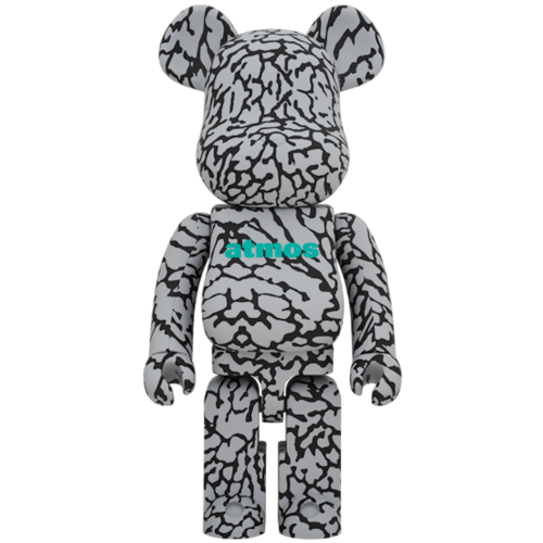 Оригинальная большая фигурка Bearbrick x Atmos Elephant 1000% Multi - 70см