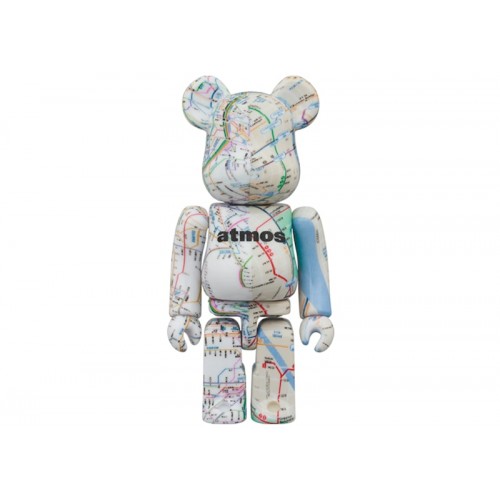 Оригинальный набор фигурок Bearbrick x atmos Subway 100% & 400% Set - 7см и 28см