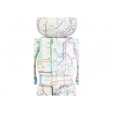 Bearbrick x atmos Subway 100% & 400% Set